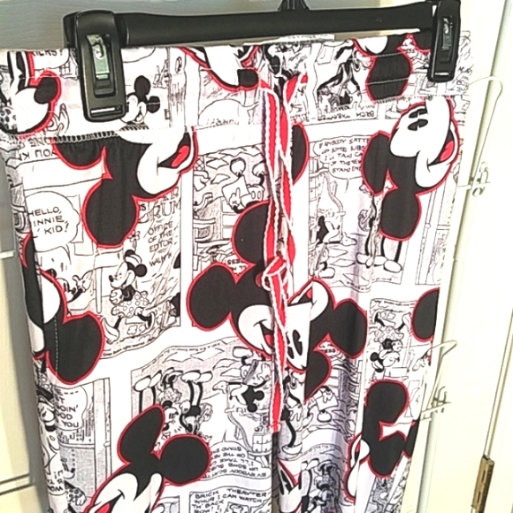 Disney- Women's Mickey Mouse Pajama/Lounge Pants w/Pockets- Size S - Picture 3 of 4